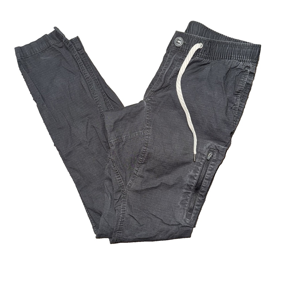 Vuori Ripstop Climber Drawstring Pants Joggers Women's Size XS Dark Gray